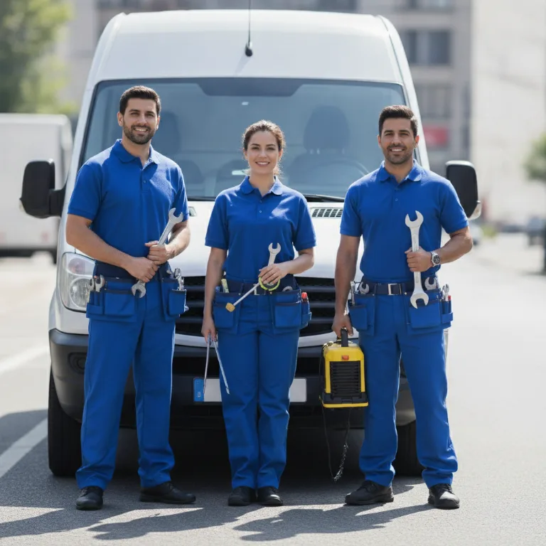Industriewäscherei Team in Neubrandenburg